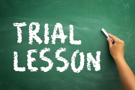 Trial lesson